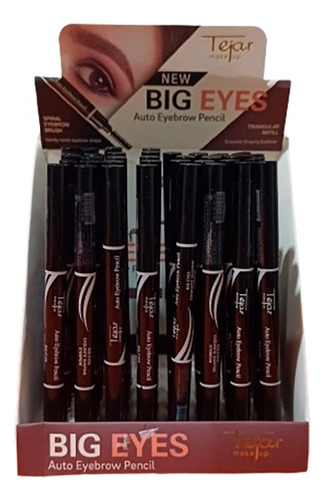 Set Mascara De Pestañas Tejar Make Up Big Eye X 3 Unidades