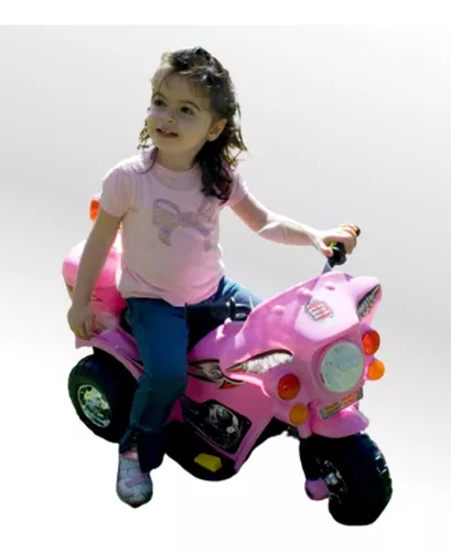 Triciclo Elétrico Infantil Moto Elétrica Infantil Bz Cycle Rosa