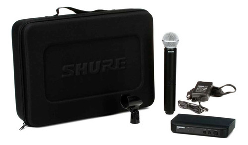 Blx24/sm58 Shure Micrófono Inalámbrico Negro + Garantía