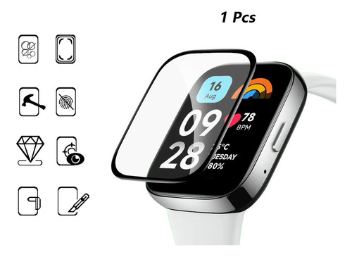 5 Correas & Mica For Xiaomi Redmi Watch 5 Active
