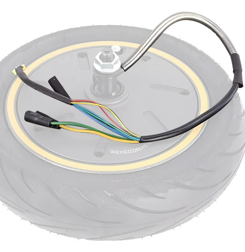 Cable De Motor Monopatín Ninebot Max G30 G30lp G30d Negro