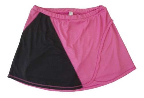 Short Pollera Jersey Cruzada Voley Tenis Patín Talle 4