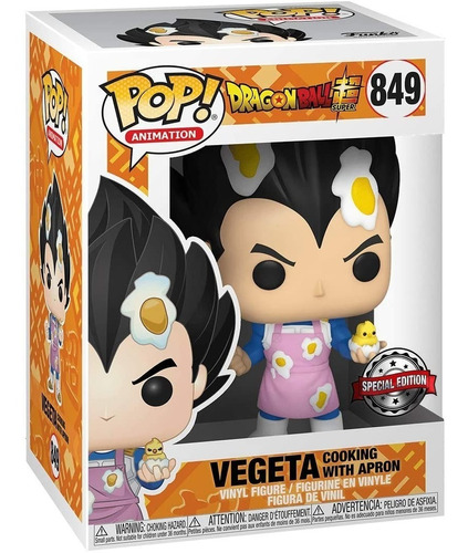 Funko Pop! Dragonball Vegeta Cook W/ Apron Special Edition