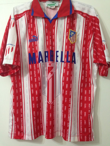 Jersey Atletico De Madrid Puma Talla L,temp. 1996