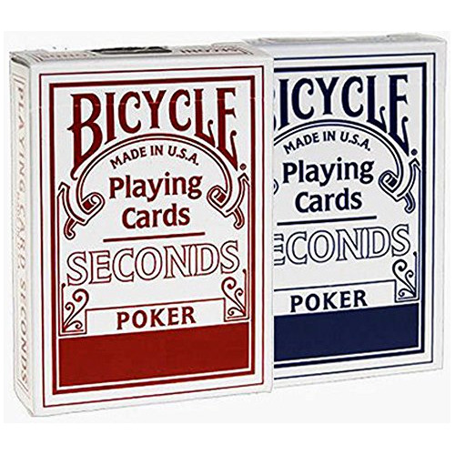 Lot 2 Bicycle Seconds Playing Cards Rojo Y Azul
