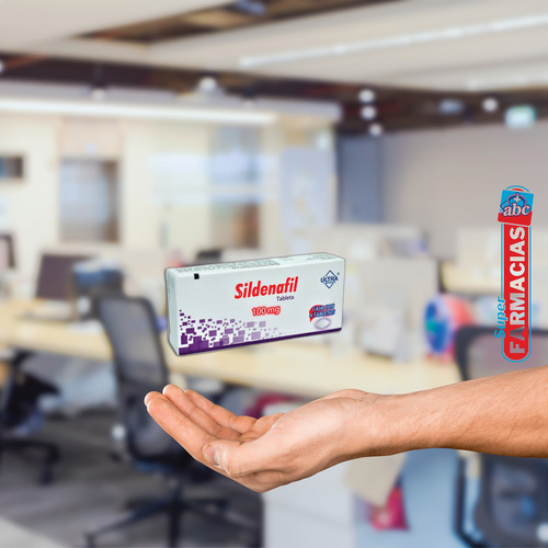 Sildenafil Ultra 100mg, Pack De 4 Tabletas