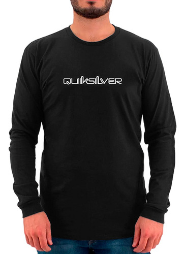 Quiksilver Remera Ml Surf The Mountain -hombre- Cu2232106015