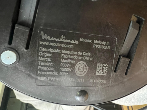 Cafetera Nescafé Moulinex Dolce Gusto (usado) Negro (Usado)