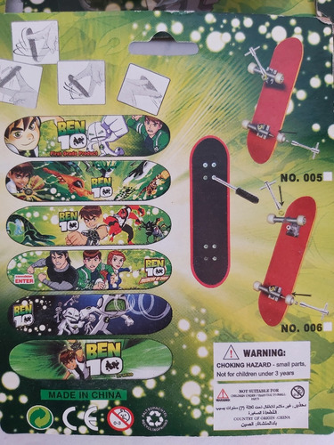 Mini Patinetas Ben 10