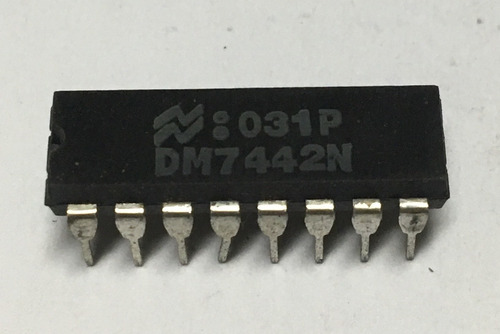 Nte 7442 C.i. Ttl 16pin Dm7442n Nte7442 