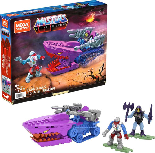 Mega Masters Of The Universe Land Shark Attack Vehicle Motu
