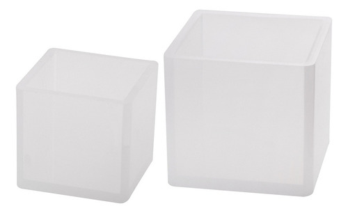 Molde De Silicona En Forma De Cubo De Resina For Hacer Joya