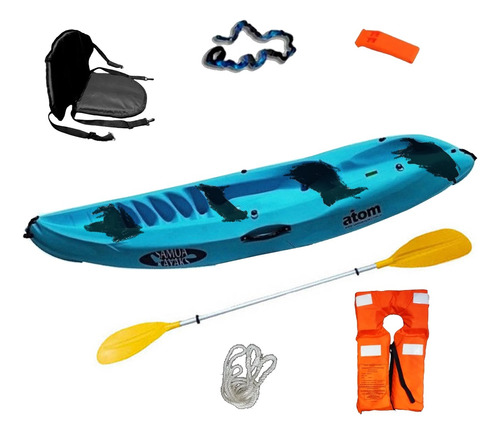 Kayak Para 1 Persona Samoa Atom Combo 7 Rio Laguna Mar°