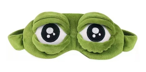 Mascara Antifaz Para Dormir Ojos Frog Rana Divertido Felpa