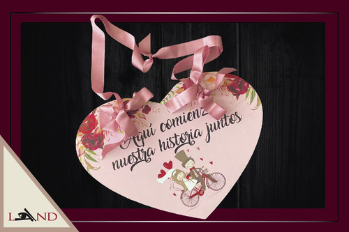 Letreros De Boda Para Pajecillos O Decoración De Eventos