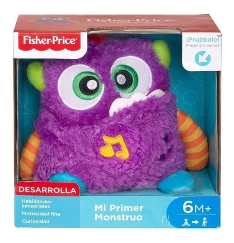 Mi Primer Monstruo Juguete Bebe Fisher Price Fjb04 Tiendajyh