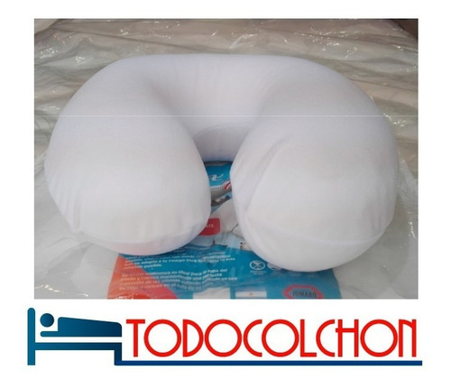 Almohada Cuello Viaje Relax Hombre Mujer Visco Con Memoria