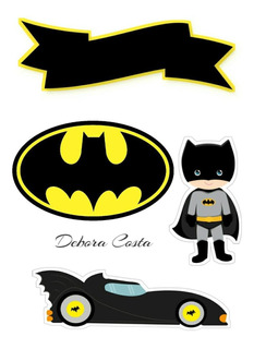 Toppers Personalizados Batman | MercadoLivre ?