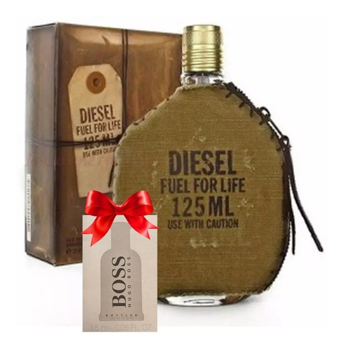 Diesel Fuel For Life 125ml Caballero Original + Regalo