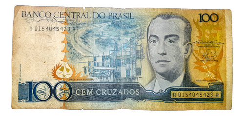 Brasil 6 Billetes Distintos Valores De Cruzados. Descripción (Usado)