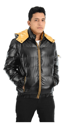 Imagen 7 de 10 de Campera Impermeable Hombre Inflable Importada Ssj 8502