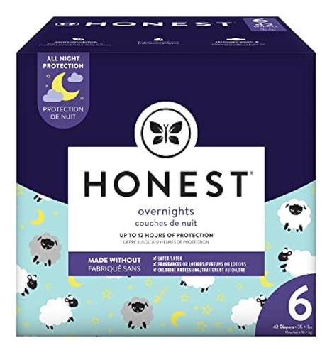 The Honest Company Overnight Sleepy Sheep Pañales | Material