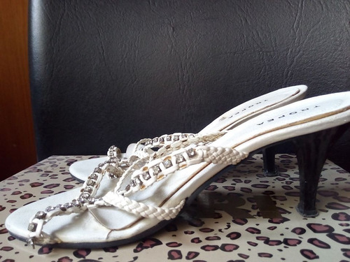 Sandalias Tropea Nº37 Con Piedras Strass