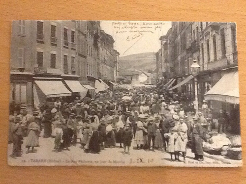 Tarjeta Postal Antigua 1910 Francesa