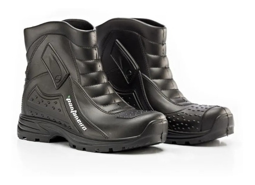 Botas Para Moto Impermeables Pantaneiro Touring Goma Lluvia