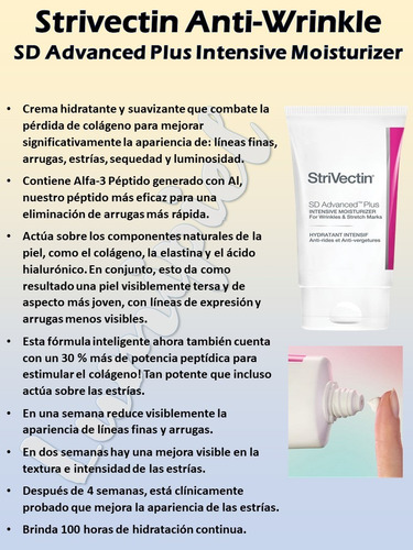 Strivectin Sd Advanced Plus Intensive Moisturizer 47ml Todo Tipo De Piel Día/noche