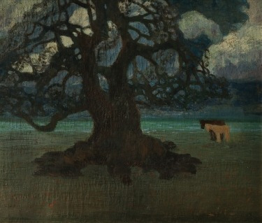 Pedro Figari - Ombú Nocturno - Lámina 45x30 Cm.