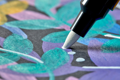Set De 5 Marcadores Punta Redonda - Sharpie Acrylic - 2 Mm