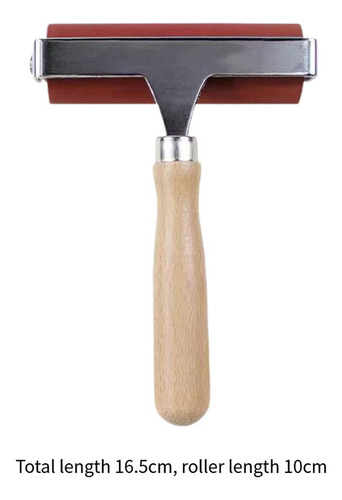 Rodillo De Goma Para Manualidades Y Grabado 4 Pulgadas