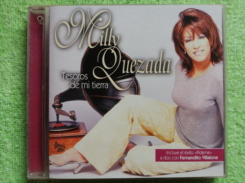 Eam Cd Milly Quezada Tesoros De Mi Tierra 2000 Meren Bachata