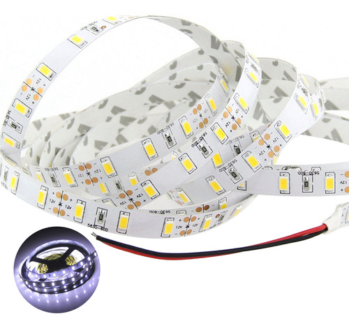 Tira De Luces Led De Color Blanco Puro De 5 M, 12 V Smd 5630