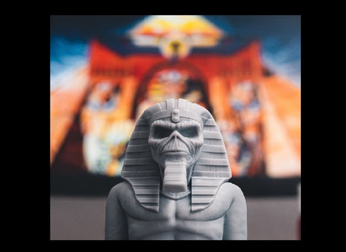 Iron Maiden Eddie Powerslave Cover Archivo Stl Impresion3d 