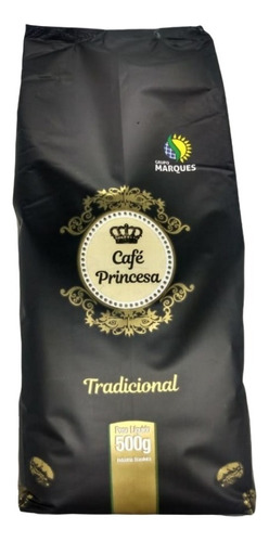 Café Princesa Torrado E Moído Pó Tradicional Pacote 500g