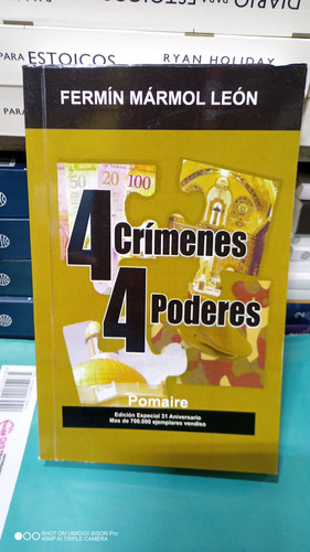 4 Crímenes 4 Poderes. Libro Físico