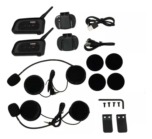 Intercomunicador Para Moto V6 Plus 2 Piezas Bluetooth
