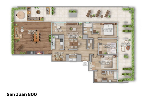 Imagen 3 de 30 de Venta Depto 5 Amb San Telmo Penthouse Amenities