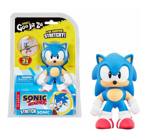 Muñeco Heroes Of Goo Jit Zu Sonic The Hedgehog 14 Cm