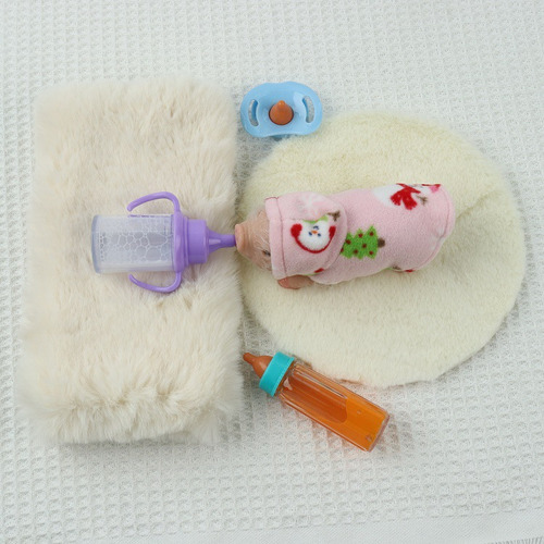 Mini Piggy Doll, Muñeca De Silicona, Estilo D