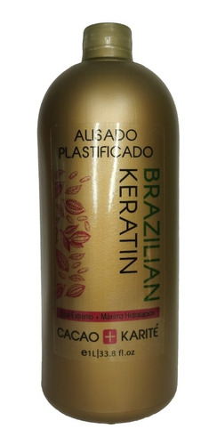 Alisado Plastificado Keratina Blazilian 0.6 1l