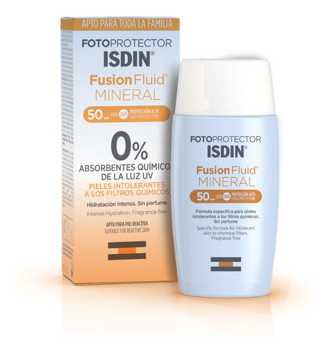 Fotoprotector Fusion Fluid Mineral - Isdin