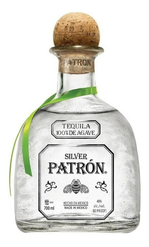 Tequila Patrón Silver De 700ml - L a $300