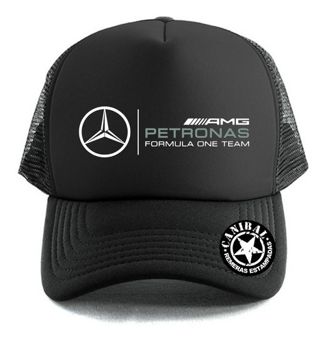 Gorras Trucker Mercedes Benz Petronas F1 Remeras Canibal