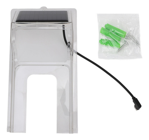 Funda De Lluvia Para Timbre Que Funciona Con Energía Solar,