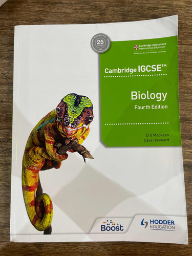Biology Cambridge Igcse 4th Edition Coursebook