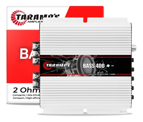 Módulo Amplificador Taramps 400 Watts Bass 400 2 Ohms Classe