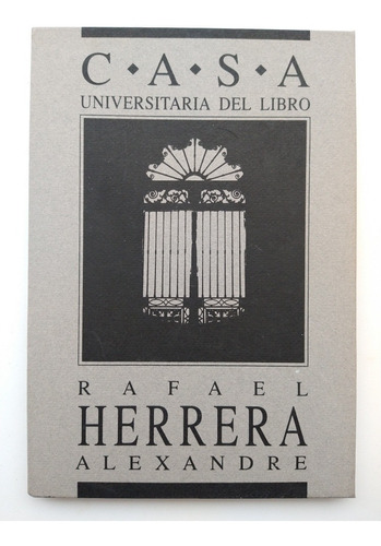 Caja Universitaria Del Libro Rafael Herrera, 1era Edición